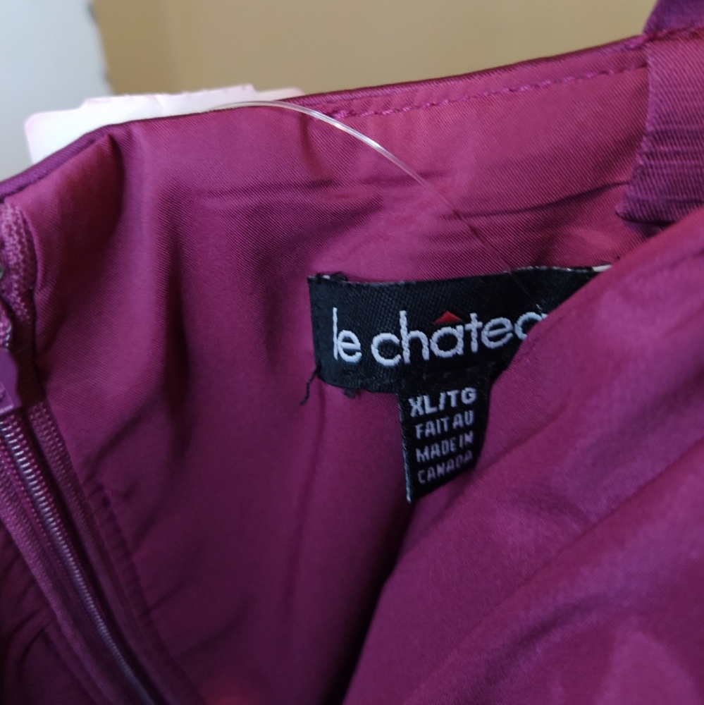 Burgundy dinner dress - Picture 6 of 6